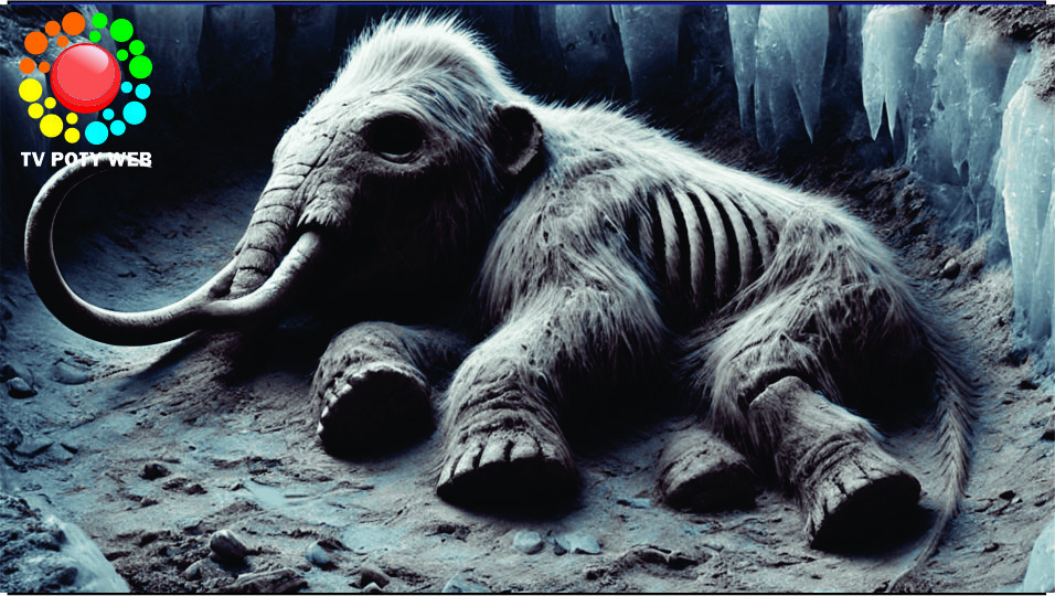 Descoberto fóssil de mamute com 10.000 anos de idade, intacto.