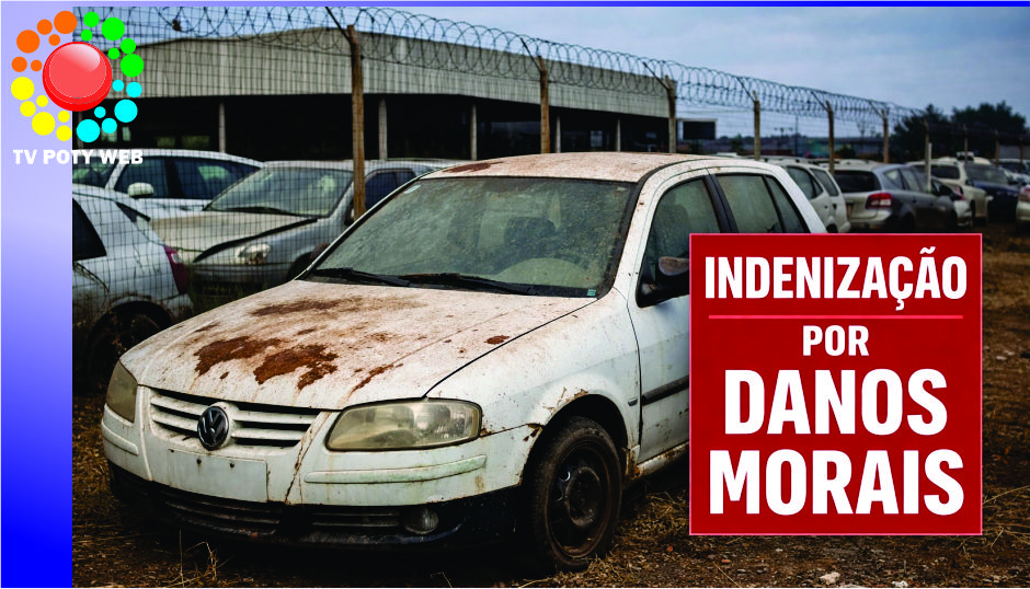 Motorista recebe indenização por danos morais. Polícia esqueceu carro por 10 anos.