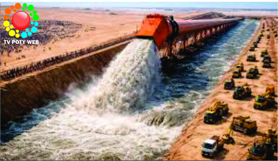 Construção de rio artificial de 114 km em pleno deserto do Saara usa 12 mil trabalhadores