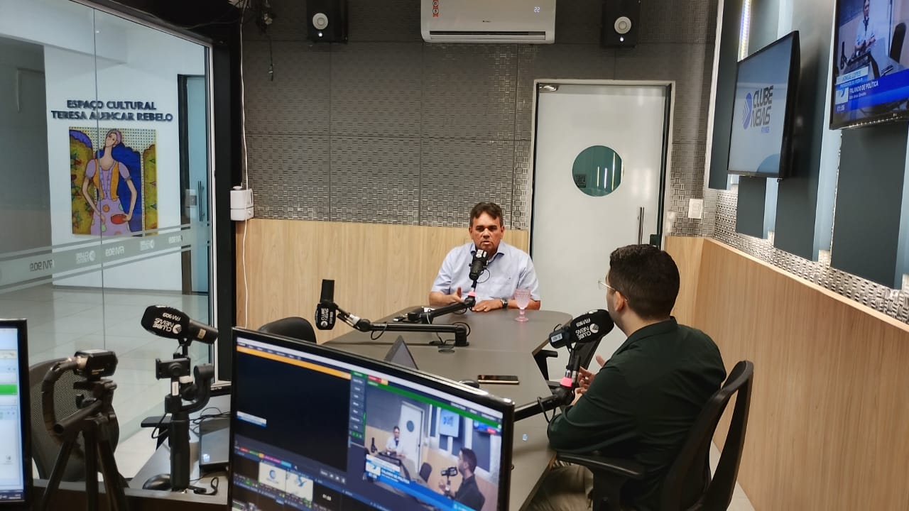 Jorge Lopes esclarece em entrevista na Clube News o segundo voto para o Senado.