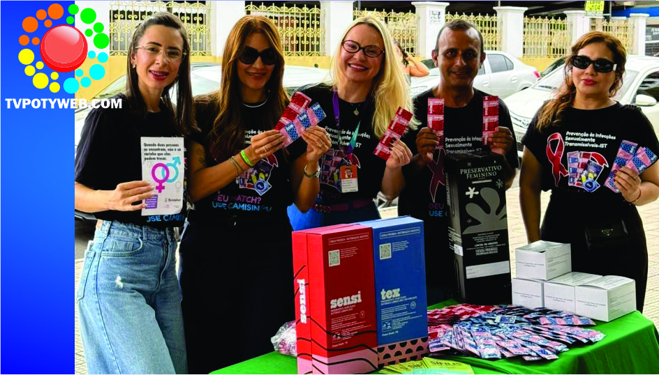 Equipes da FMS levam informação e prevenção às ISTs para as festas de carnaval